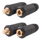 2un conector engate rápido macho/fêmea 13mm cabo solda 25-70