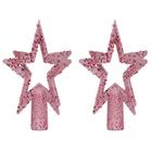 2Un Enfeite Ponteira Estrela 20cm para Decoração de Arvore de Natal