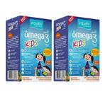 2Un Equaliv Ômega3 Pro Kids Laranja+Frutas Silvestres 30Cáps