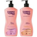 2UN Loção Firmadora E Anticelulite Corpo/Corpo 300ml Davene