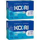 2UN Sabonete Vegetal Koori Antibac Sport Barra 150g Davene