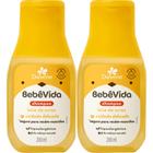 2UN Shampoo Leite De Arroz Bebe Vida 200ml Davene