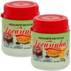 2x Adoçante Dietético Pó Vegano Sem Glúten E Lactose Doçurinha