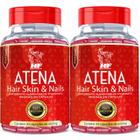 2x Atena Hair Skin Nails Hf Suplements 30caps