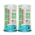 2x Body Protein 100% Proteina Equaliv Sabor Coco 440g