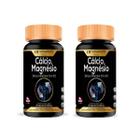 2X Calcio Magnesio Zinco Vitamina D 60Caps Hf Suplementos - HF Suplements