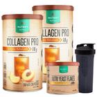 2x Collagen Pro - 450g Nutrify - Proteína do Colágeno + Nutriyeast Flakes - 100g + Coqueteleira