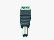 2x Conector Plug P4 2,1mm Com Borne