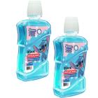 2x enxaguante bucal infantil stitch 300ml morango dentalcean