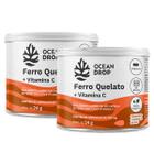 2x Ferro Quelato + Vitamina C Ocean Drop 60 Capsulas