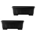 2x Floreira Grande Jardineira Plantas Horta Vaso 9,8l Cores