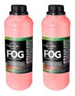 2x Fluido Fog Morango Standart 1 Litro P/ Máquinas De Fumaça - NEVOA