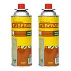 2x Gas para Fogareiro Fogao Guepardo TubeGas 227g