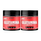 2x Glutamina Concentrada 100g em pó Furynutrition - Itaervas