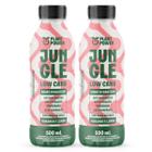 2x Isotônico Jungle Low Carb Plant Power Morango E Limão 500ml