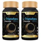 2x L-TRIPTOFANO COM MARACUJA 860MG 30CAPS HF SUPLEMENTS