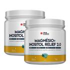 2x Magnésio + Inositol Relief 2.0 Maracujá True Source 375g