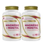 2x Magnésio + Mio Inositol Cápsulas 500mg - Flora Nativa do Brasil