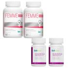 2x Multivitamínico Femme + 2x Colágeno Plus - Belt Nutrition