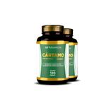 2x óleo de cártamo com vitamina e 120 caps hf suplementos