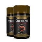 2x óleo de krill 60caps 750mg hf suplements - HF SUPLEMENTOS