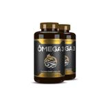 2x omega 3 oleo de peixe premium 240caps hf suplementos