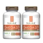 2x Ômega 3 TG Epa 540mg Dha 360mg Naiak 120 Cápsulas