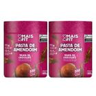 2x Pasta de Amendoim Zero Açúcar Trufa de Chocolate MaisFit 500g