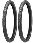 2x Pneu para bicicleta MTB Bmx Passeio asfalto trilha Bike aro 20 (50-406) Levorin 2.125 Atacama