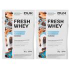 2x Sache Whey Protein Fresh Dux Chocolate E Pasta de Amendoim 29g