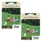 2X Sementes Grama Para Jardim (Folha Fina) TOPSEED