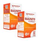 2x Sulfato Ferroso - 500mg 60 Cápsulas - Natunéctar