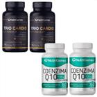 2x Trio Cardio + 2x Coenzima Q10 Coq10 - Nutrigenes