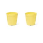 2X Vaso Aquarela 3,5 (1,7L) Amarelo NUTRIPLAN