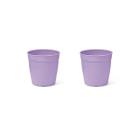 2X Vaso Aquarela Mini (0,20L) Lilás NUTRIPLAN