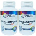 2x Vitamina B12 Metilcobalamina 414% 60 Cápsulas
