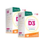 2x Vitamina D3 2.000ui Lauton 60 Cápsulas