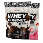 2x Whey Protein Gourmet Fn Forbis 900g - Sabores