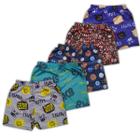 3 Bermudas Tactel de Menino Calor Shorts Infantil Masculino.