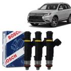 3 bicos injetores bosch mitsubishi outlander v6 1465a414