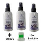 3 Bloqueador de Odor Sanitário Lavanda Vaso Banheiro Privada Free Coco 60ml Elimina Odor - Envio Já