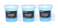 3 Borrachas De Silicone Azul P/ Moldes E Artesanato 1,060kg - Ohana Quimicos