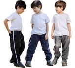 3 Calças Juvenil Tactel Jogger Inverno Uniforme Escolar 018