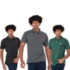 3 Camisa Polo Masculina Excelente Qualidade E Envio Imediato