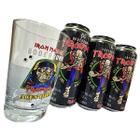 3 Cerveja Trooper 473ml+ Copo 350ml Iron Maiden Kit Oficial