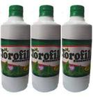 3 Concentrado Clorofila 500ml Detoxificante E Antioxidante