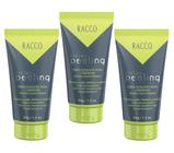 3 Cremes Esfoliante Facial Bambu Ciclos Peeling Racco 50g