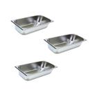 3 Cuba Gastronomica Inox 1/3x65 Gn Buffet Cozinha Restauran - JMA-INOX