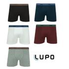 3 Cuecas Lupo Boxer Algodão Cotton Lupo 523