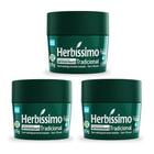 3 Desodorante Creme Herbissimo Tradicional Antitranspirante